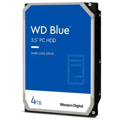 HD WD Blue, 4TB, 5400RPM, Cache 256 MB, 3.5, SATA - WD40EZAZ