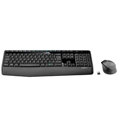 Combo Teclado e Mouse sem fio Logitech MK345 com Teclado com Apoio e Mouse Destro, USB, Pilhas Inclu