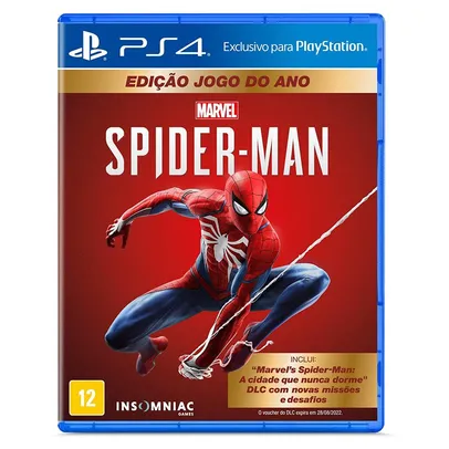 Jogo Marvel's Spider-Man - Game Of The Year Edition - PS4 | R$127