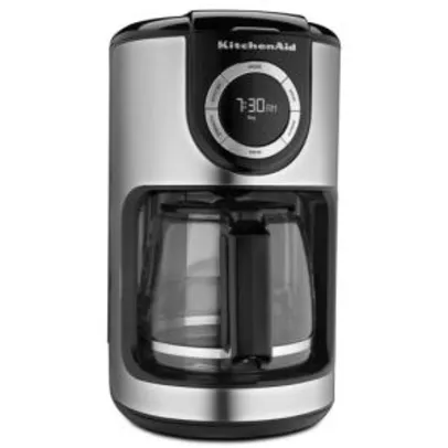 Cafeteira Elétrica Programável KitchenAid KXA12AS 1,9 Litro 110V - R$341,90