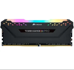 Memória Corsair Vengeance RGB Pro, 8GB, 3200MHz, DDR4, CL16, Preta - CMW8GX4M1E3200C16