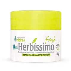 [+Por- R$3.3] Herbissimo Deodorante em Crème Antiperpirante Fresh, 55G