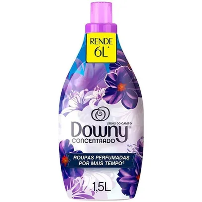 Amaciante Downy Concentrado Lírios com cupom disponível. Amaciante Downy com Desconto no PIX e entrega rápida. Em até 30x no Cartão Casas Bahia