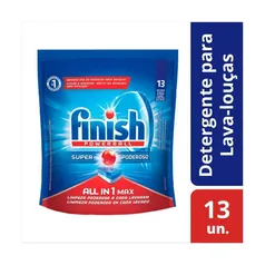 Lava-louças Detergente Finish Powerball All In One Max | R$16