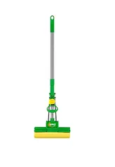 Mop Sek+ com Cabo Retrátil, Cor Verde com Amarelo, Linha Brilhus, Bettanin