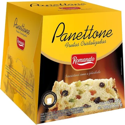 Panettone trad frutas 400g romanato