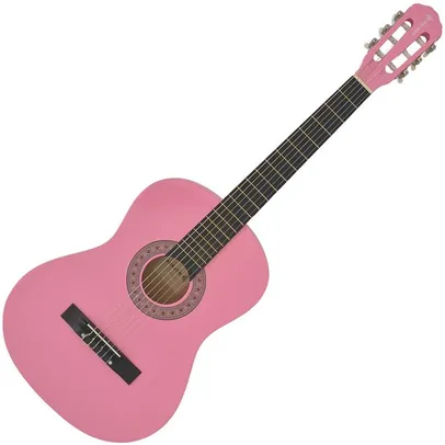 Violão Acústico Clássico Rosa - Auburn Music 