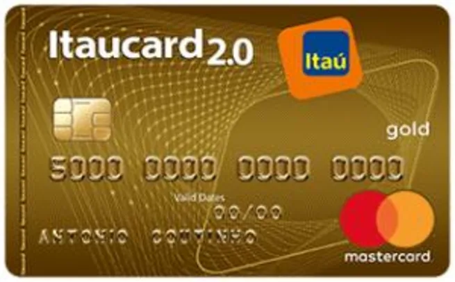 Itaucard Gold Visa ou Mastercard com Anuidade Grátis  [Gastando 100 reais por mês]