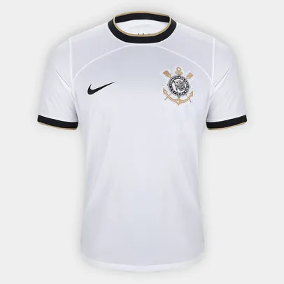 Camisa Corinthians I 22/23 s/n° Torcedor Nike Masculina