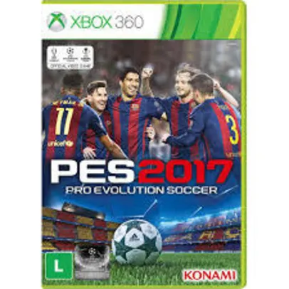 Pro Evolution Soccer 2017 - Pes 17 - Xbox 360