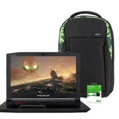 Helios 300 16GB GTX 1060 + Mochila + SSD240GB