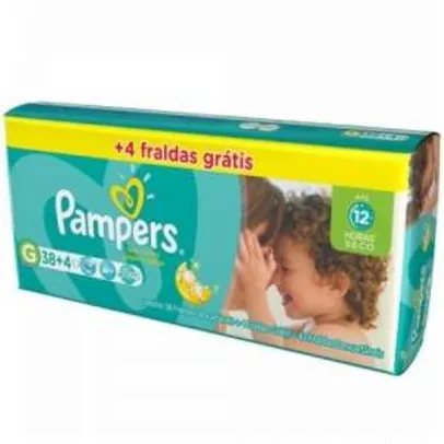 [Panvel] Fralda pampers G 42 unidades por R$36,00