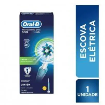 Escova de Dente Elétrica Oral-B Professional Care CrossAction 500 110v | R$165