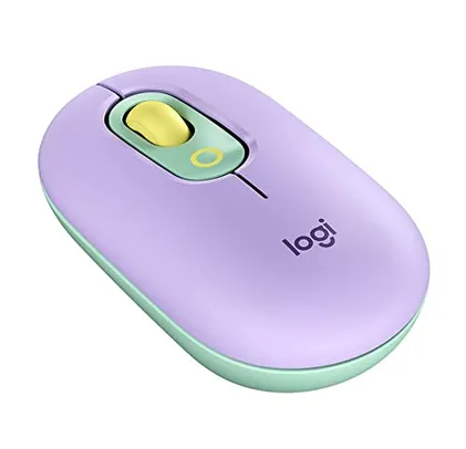 Mouse sem Fio Logitech POP - Roxo Heartbreaker