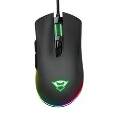 Mouse Gamer RGB Trust Qudos, 15.000 DPI, 7 Botões Brogramáveis, GXT900 | R$150