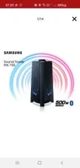 Samsung MX-T55 com 500w rms e Som Bidirecional