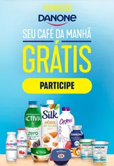 Experimente Grátis Produtos Danone: Até R$20 de cashback na sua conta via PIX