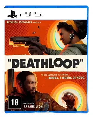 Deathloop Standard Edition Bethesda Mídia Física Ps5