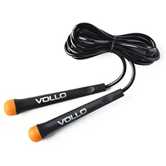 Vollo Sports Corda de Pular de PVC 275 x 0.5 cm, Cinza