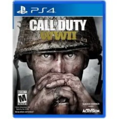 Call Of Duty WWII - PS4 - R$90 (R$80 com AME)