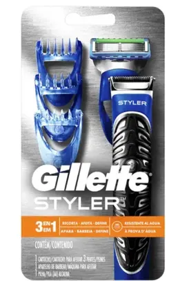 Barbeador Gillette Styler 3 em 1