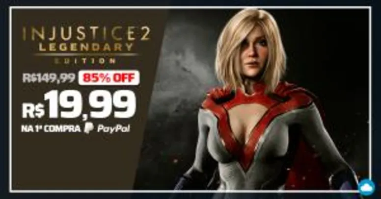 Injustice 2: Legendary Edition - R$20 com PayPal