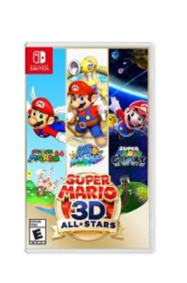 Jogo Nintendo Switch Super Mario 3D All-Stars - R$360