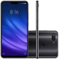 Smartphone Xiaomi MI 8 Lite 64GB Versão Global Desbloqueado Preto - R$1.151