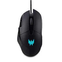 Acer Mouse  Predator Cestus 315: até 6500 DPI - 8 botões incluindo Burst Fire - Configuração de