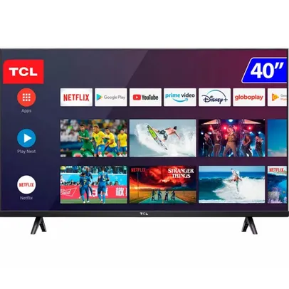 Smart Tv 40S615 40 Polegadas Led Full Hd Hdr WiFi Android TCL