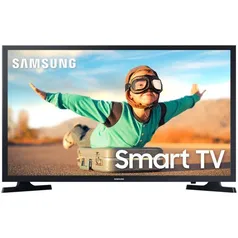 Smart TV LED 32 HD Samsung T4300 com HDR Sistema Operacional Tizen Wi-Fi Espelhamento de Tela Dolby Digital Plus HDMI e USB - 2020