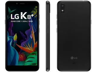 Smartphone LG K8 Plus 16GB Preto 4G Quad-Core - 1GB RAM 5,45” 