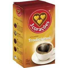 [ AME 5,49 ] Cafe Trad 250g Tres Coracoes