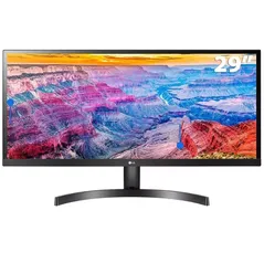 Monitor LG 29” IPS FHD UltraWide com HDR10 29WL500-B - Preto