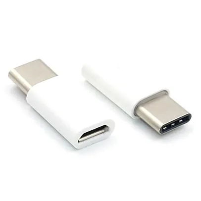 Adaptador USB 3.1 Tipo C Macho X Micro 05 Pinos USB Fêmea - Cores Sortidas