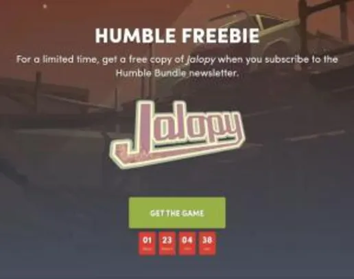 Jogo PC Jalopy - Grátis no Humble Bundle