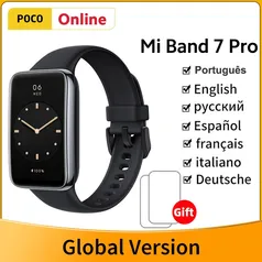 Xiaomi Mi Band 7 Pro Gps Smart Bracelet Amoled Screen Blood Oxygen Fitness Traker B