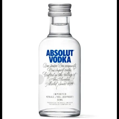 Foto do produto Vodka Absolut 50 Ml