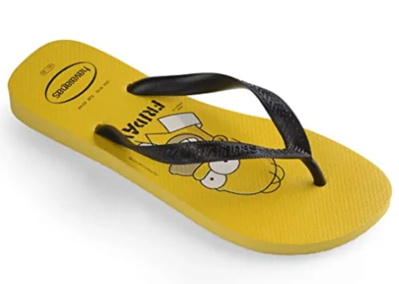 Chinelo havaianas Os Simpsons(todos os numeros) | R$ 24