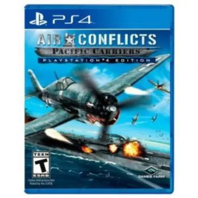 Jogo Air Conflict Pacific Carriers (PS4) - Kalypso - R$ 40