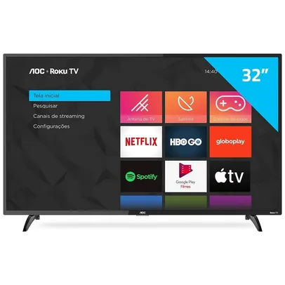 Smart TV AOC 32&quot; S5195 HD Roku TV