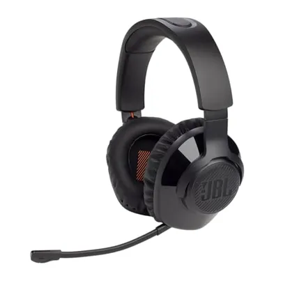 JBL, Fone de Ouvido, Quantum 350 Wireless, Headset Gamer, Over Ear, Microfone Removível - Preto