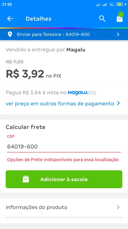 Imagen na descrição da promoção