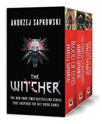 Box The Witcher Boxed Set: Blood of Elves, The Time of Contempt, Baptism of Fire
