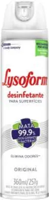 [PRIME] Desinfetante Lysoform Aerossol Original 360ml | R$ 16
