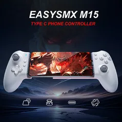 EasySMX M15 Celular Controle Gamepad Tipo C 