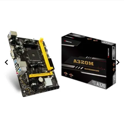 Placa Mae Biostar A320MH DDR4 Socket AM4 Chipset AMD A320