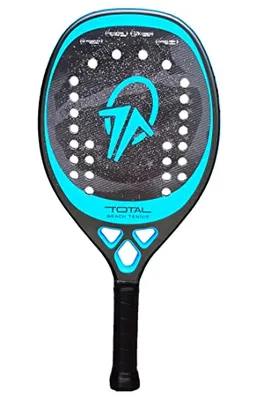 Raquete Beach Tennis Total PRO Carbono 12k + Raqueteira