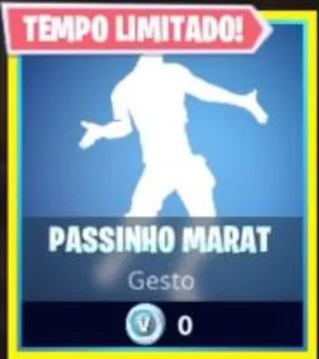 Emote grátis no Fortnite