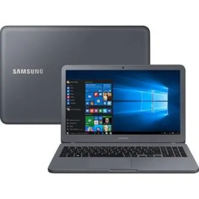 Notebook Expert X50 8ª Intel Core i7 8GB (GeForce MX110 de 2GB) 1TB Full HD 15,6'' - Samsung NP350XAA-XF3BR - R$2510 (com AME, R$2371)